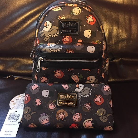 Loungefly Harry Potter Backpack and wallet - Picture 1 of 7
